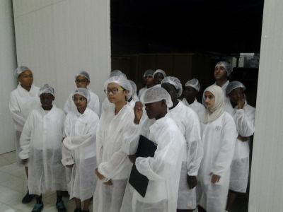 Years 8 and 9 went on a field trip to the Dolait Factory