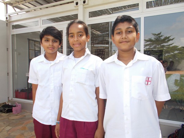 Middle School team:  Vaibhav Iyer, Andrea El Hajj, Ishan Bhowmik