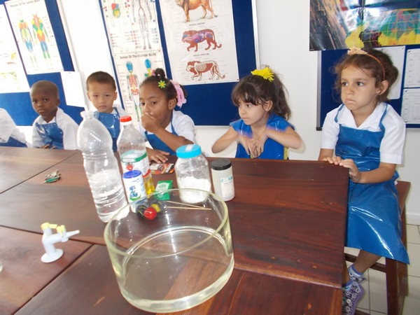 Our Reception class in the lab.